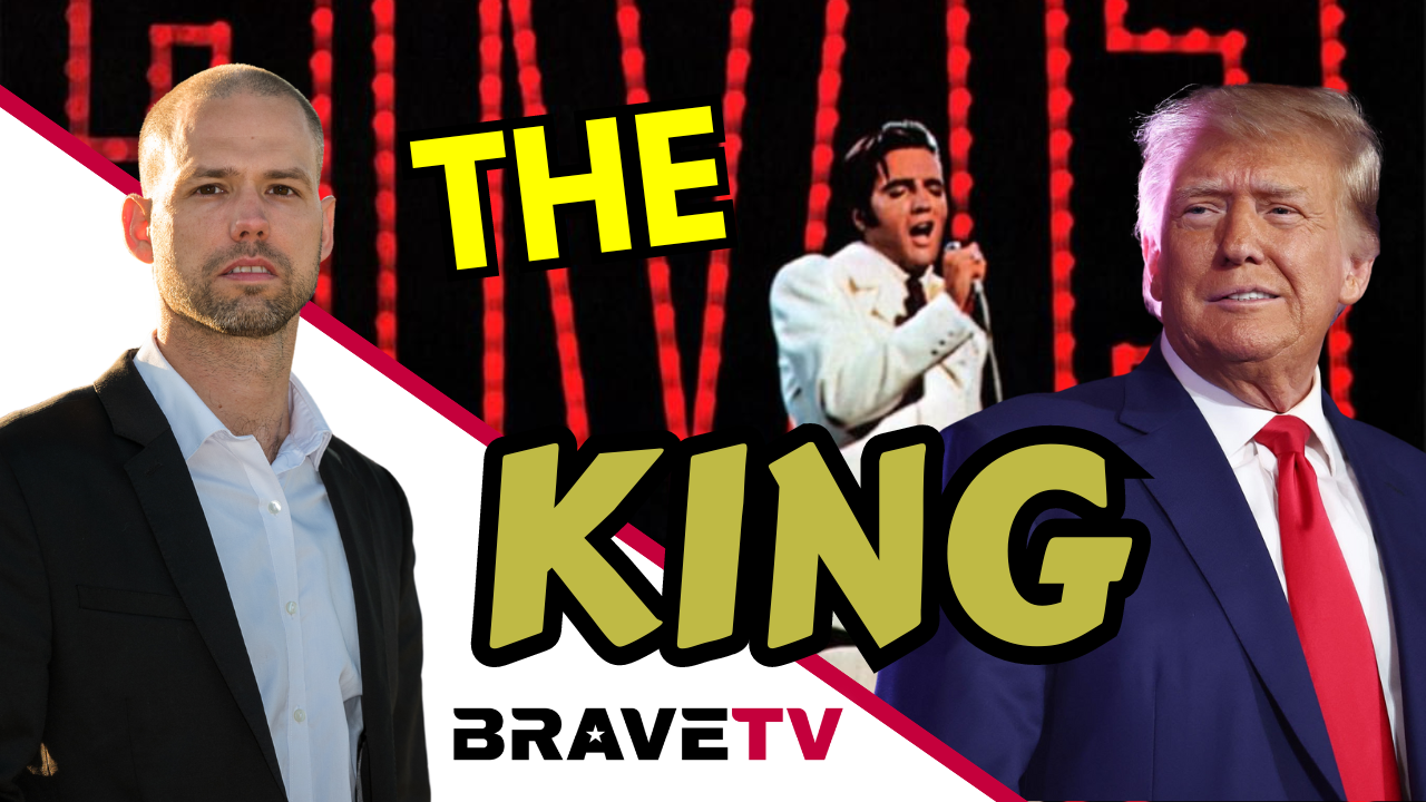 Brave TV – Nov 9, 2023 – Trump Plays Elvis Presley, the King is Alive!