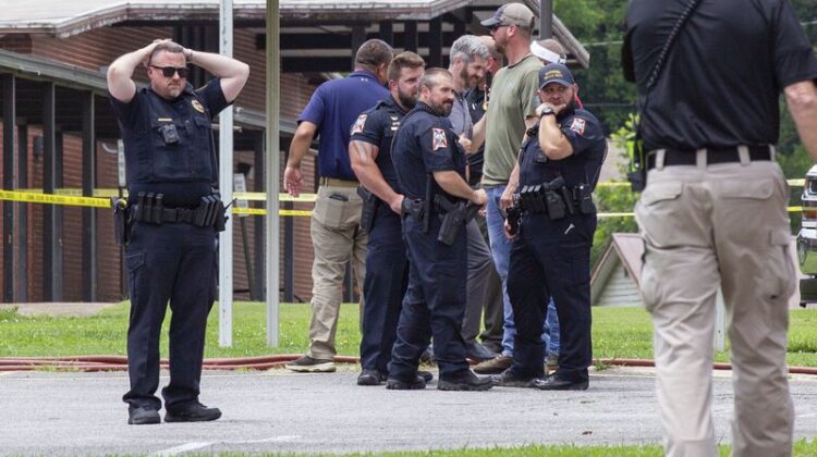 Man trying to enter Gadsden school shot to death while attempting to take officer’s gun, officials say