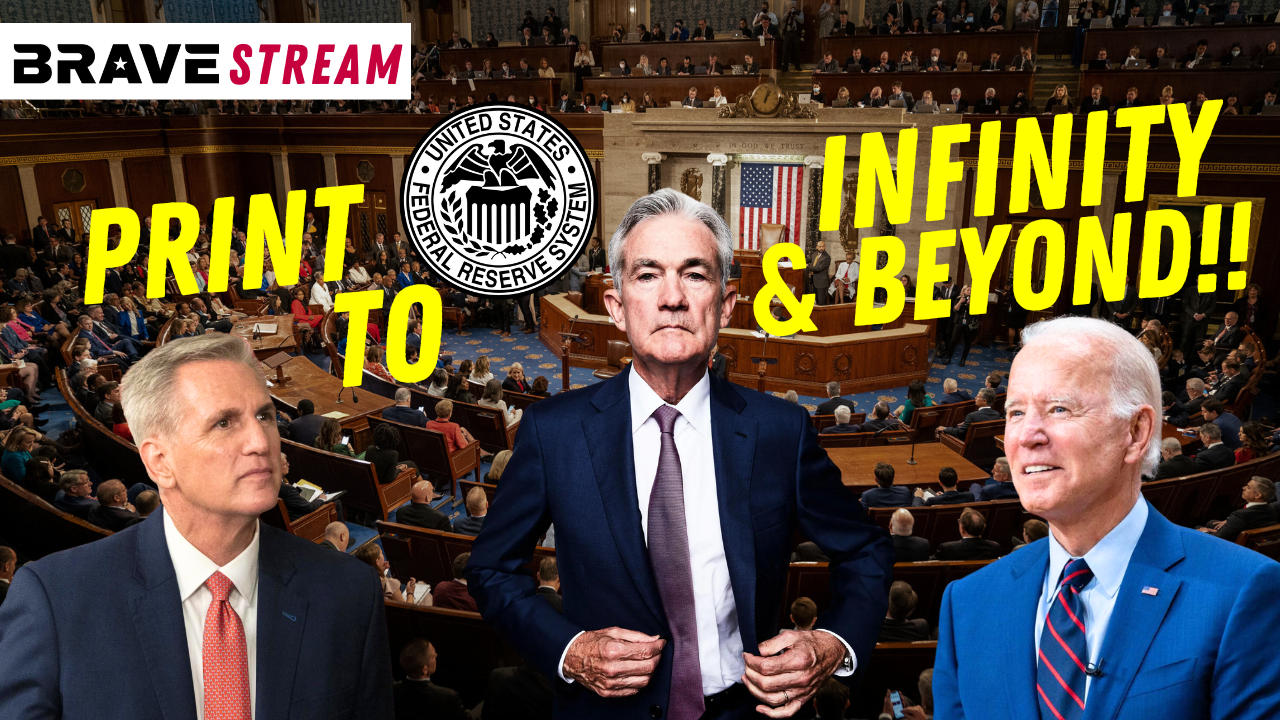 BraveTV STREAM – June 1, 2023 – CONGRESS CAVES TO THE FED — PRIDE MONTH BEGINS!