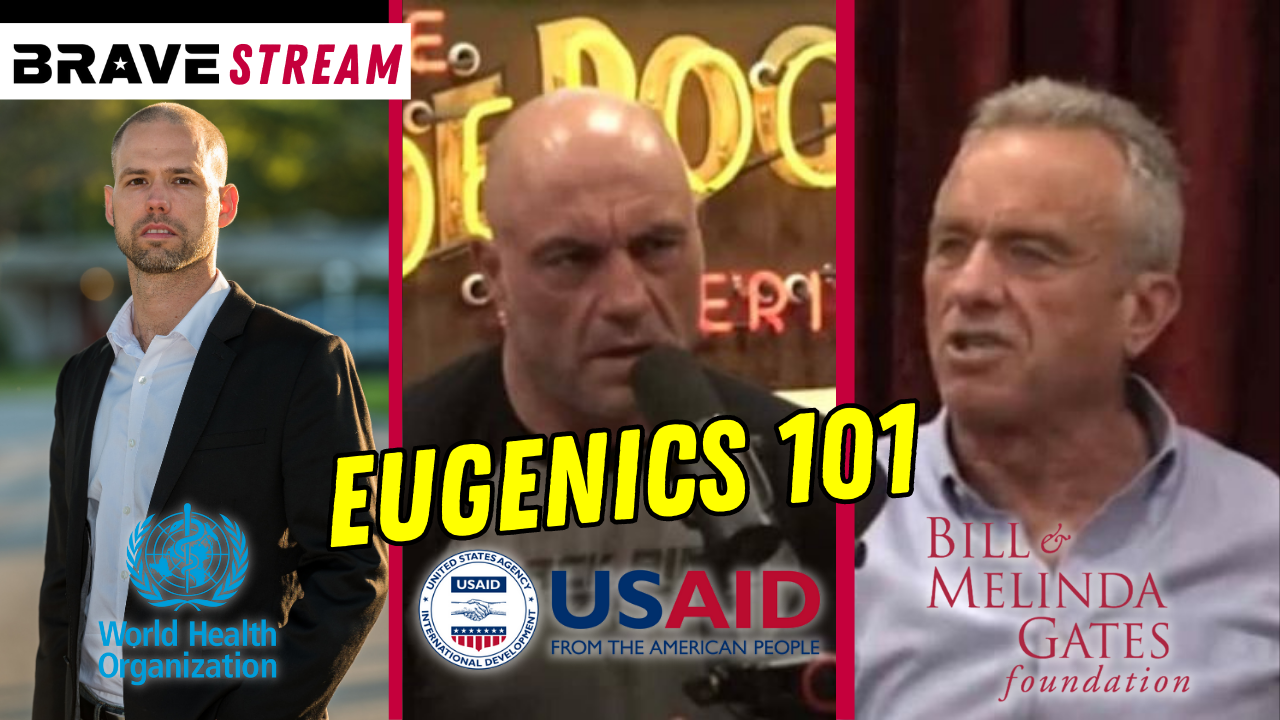 BraveTV STREAM – June 16, 2023 – RFK JR ON JOE ROGAN – THE VACCINE EUGENICS PLOT