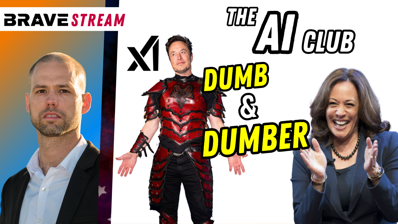 Brave TV STREAM – July 13, 2023 – Elon Announces X1 & Kamala Harris is the New Fancy AI Czar