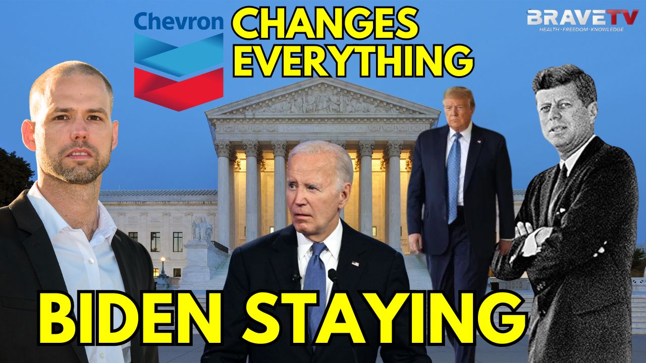 Brave TV – Ep 1806 – ?? PRESIDENTIAL IMMUNITY!! SCOTUS ?? Trump WINS IMMUNITY – SCOTUS – Biden Stays the Course – NOT Bowing Out – Chevron Deference Changes ALL of Government – Kennedy’s Revenge!